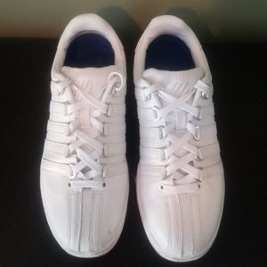 White leather K-Swiss